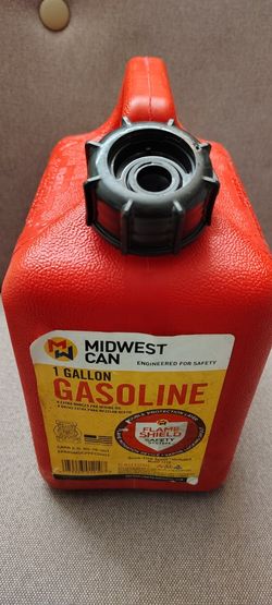 1 Gallon Gasoline Can, Comes With Quick Flow Spout 