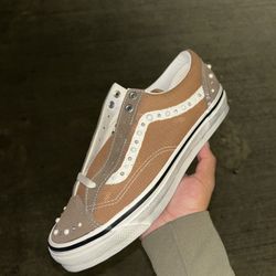 Vans Pearlized Vintage Cocoa Brown Size 9.5
