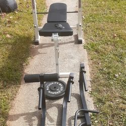Weights and Bench