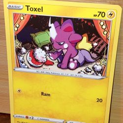 TOXEL Pokémon Card