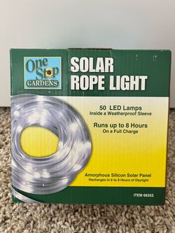 Solar Rope Lights - new