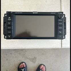 The 2012-2019 Chrysler Town & Country used OEM multimedia radios, often identified  as the RBZ see  featuring a 6.5-inch touchscreen, AM/FM/CD, sate