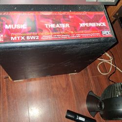 Mtx Powered Subwoofer