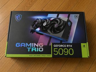 MSI RTX 5090 32GB Gaming Trio OC GDDR7 NVIDIA Graphics Card