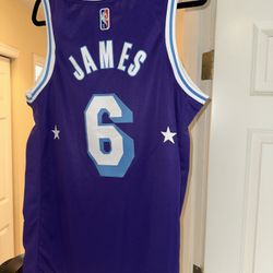 Lakers Dynasty LeBron Jersey - Large 
