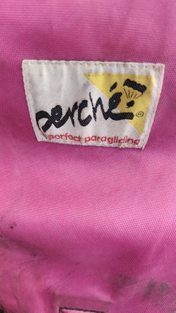 Vintage Perchè paraglider