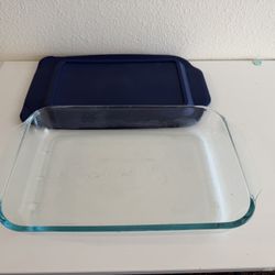 Pyrex Glass Tray Container Oven Safe Baking