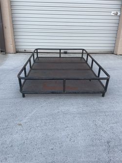 Cargo Metal Travel Roof Rack Basket 