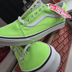 Vans Old Skool (Neon)Green Gecko/Tr Wht 