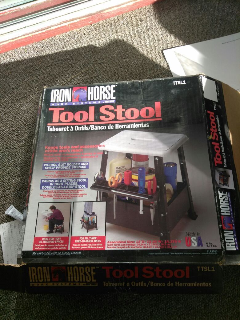 Iron horse work system tool stool for Sale in East Stroudsburg, PA OfferUp