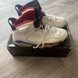 - Jordan 6 Retro Olympic Flag Beijing Size 11