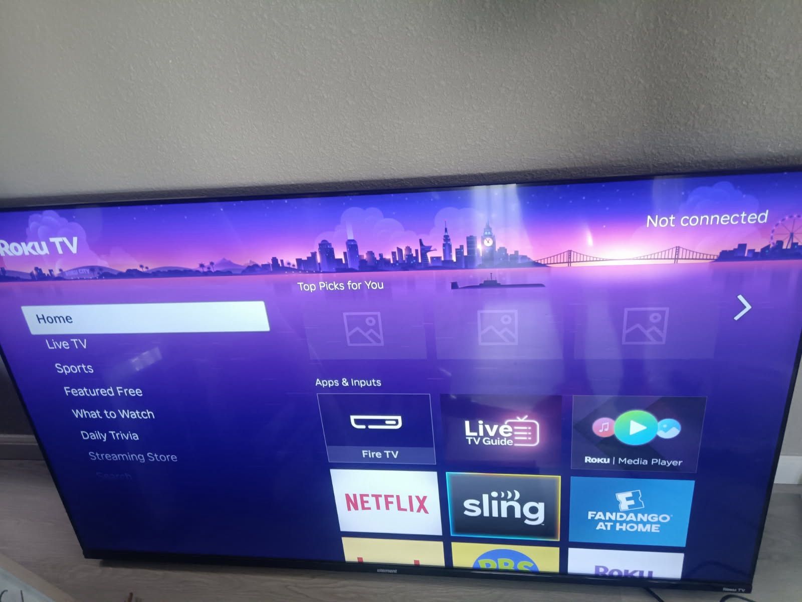 43inches Element Smart TV
