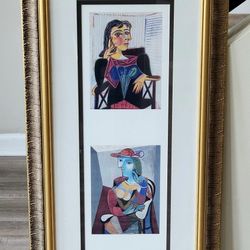 Picasso Double Diptych Dora Maar & Marie-Thérèse 102/1000 Ltd Ed. Lithograph
