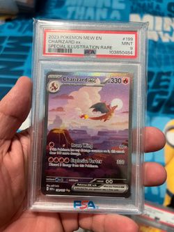 Pokemon Charzard 151 PSA 9