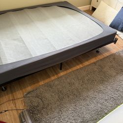 Box Spring And Rails 