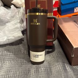 New In Box Limited Edition Chocolate Gold Stanley