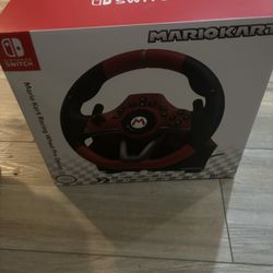 NIB Mario Kart Wheel And Pedal Nintendo Switch