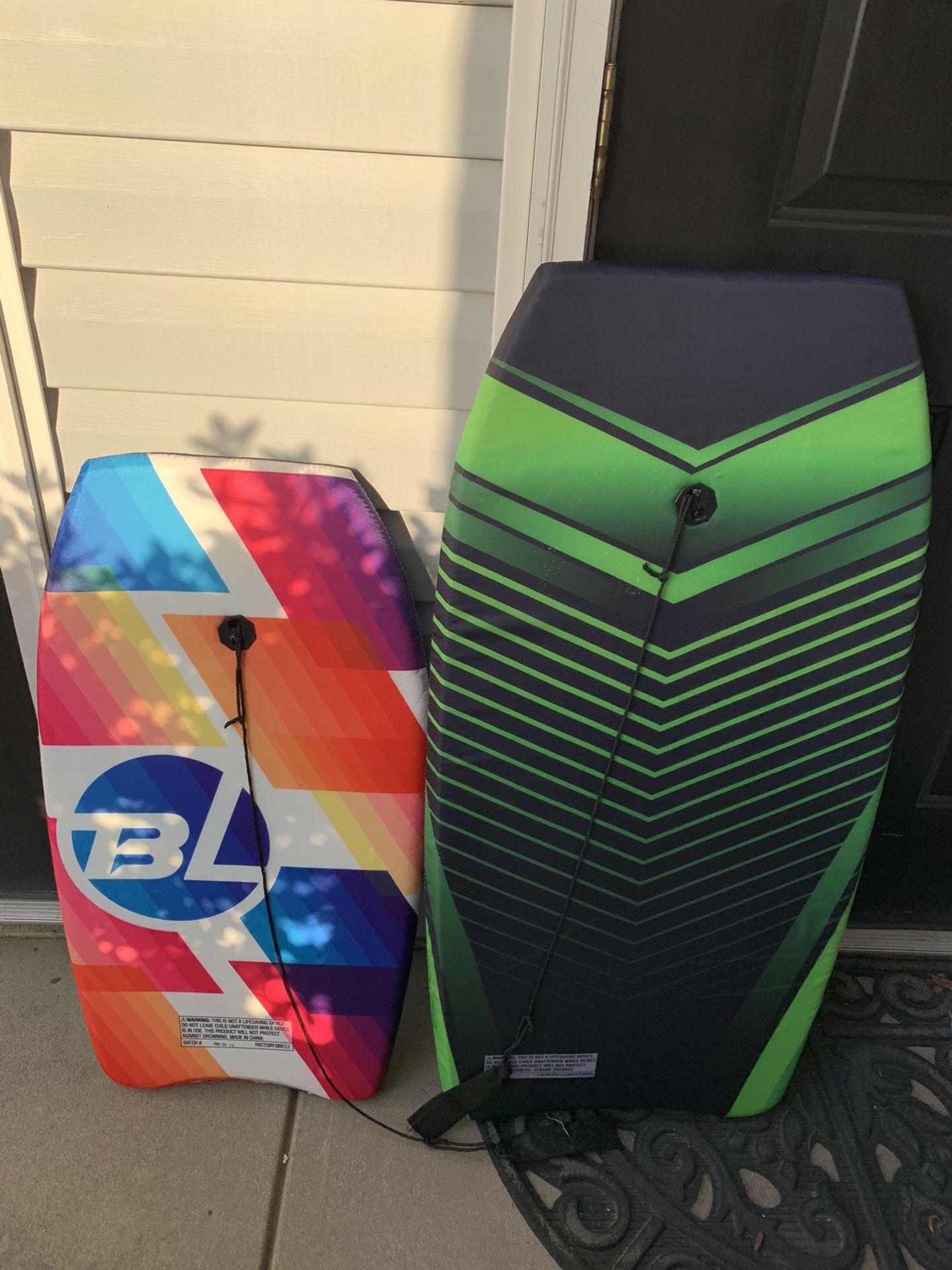 Two Boogie Boards Used Like New $15 Both