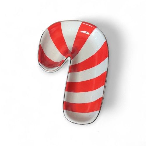 Target Peppermint Christmas Candy Cane Candy Dish