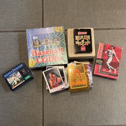 Random Commemorative Baseball And Basketball Cards