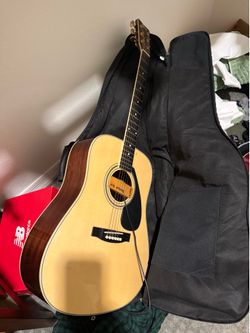 Acoustic and electric guitar