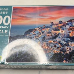 Santorini Sunset 500 Piece Puzzle
