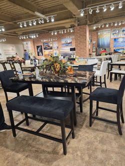 🇺🇸 ✨️ Dining Table Chair Sets! Furniture Sectionals, Queen Bedrooms Avail
