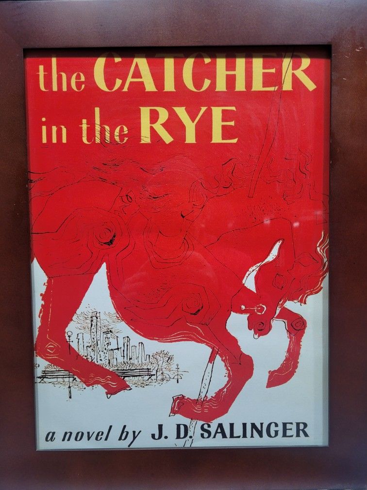 Framed "Catcher In The Rye" Poster