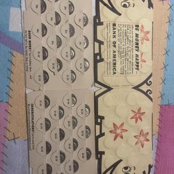 BANK OF AMERICA 1960’s Paper Piggy Banks 