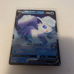 Pokémon Alolan Vulpix V 33/195