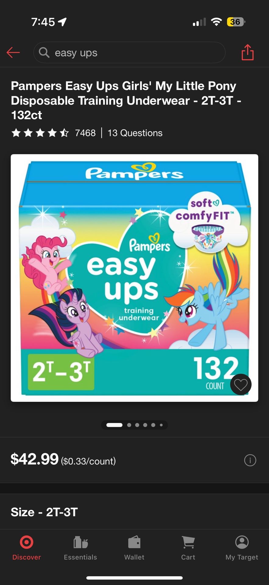 2t-3t Easy Ups