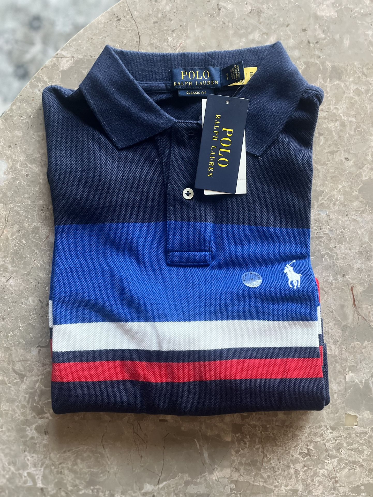 Polo Ralph Lauren Colourful Striped Shirt. Classic Fit