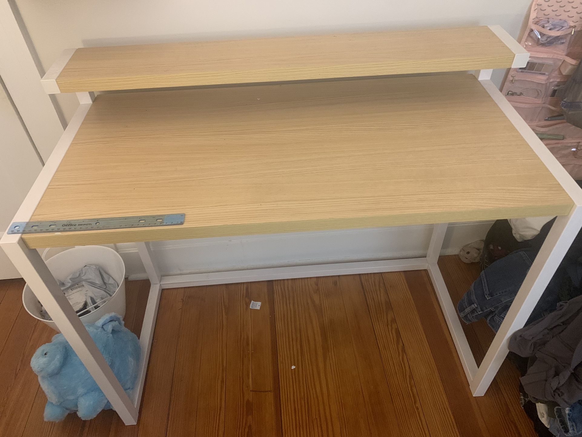 Desk With Shelf