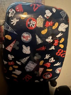 Mike Mouse Luggage $40
