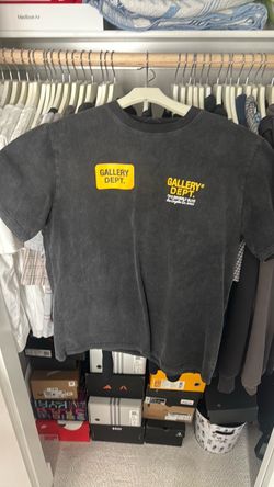 Gallery Dept. Washed Black T-Shirt