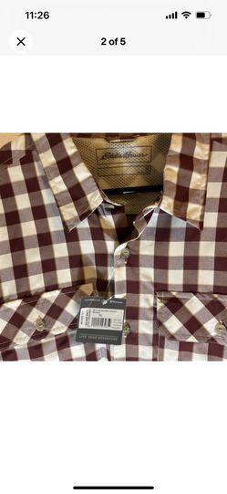 NWT Eddie Bauer. LS Button Up