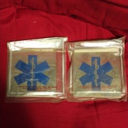 Star Of Life Aluminum Sticker Decals ($20 For Both)