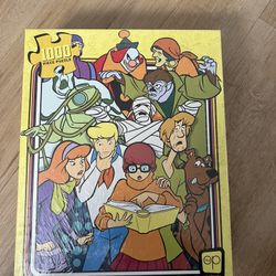 New USAOPOLY Scooby-Doo Those Meddling Kids - Rompecabezas de 1000 piezas 