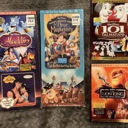 Disney Family Movie Lot – Factory Sealed Classics 