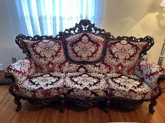3 Piece Victorian Couch/chair Set