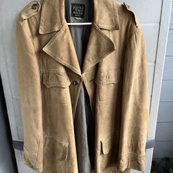 Vintage Suede Leather Jacket