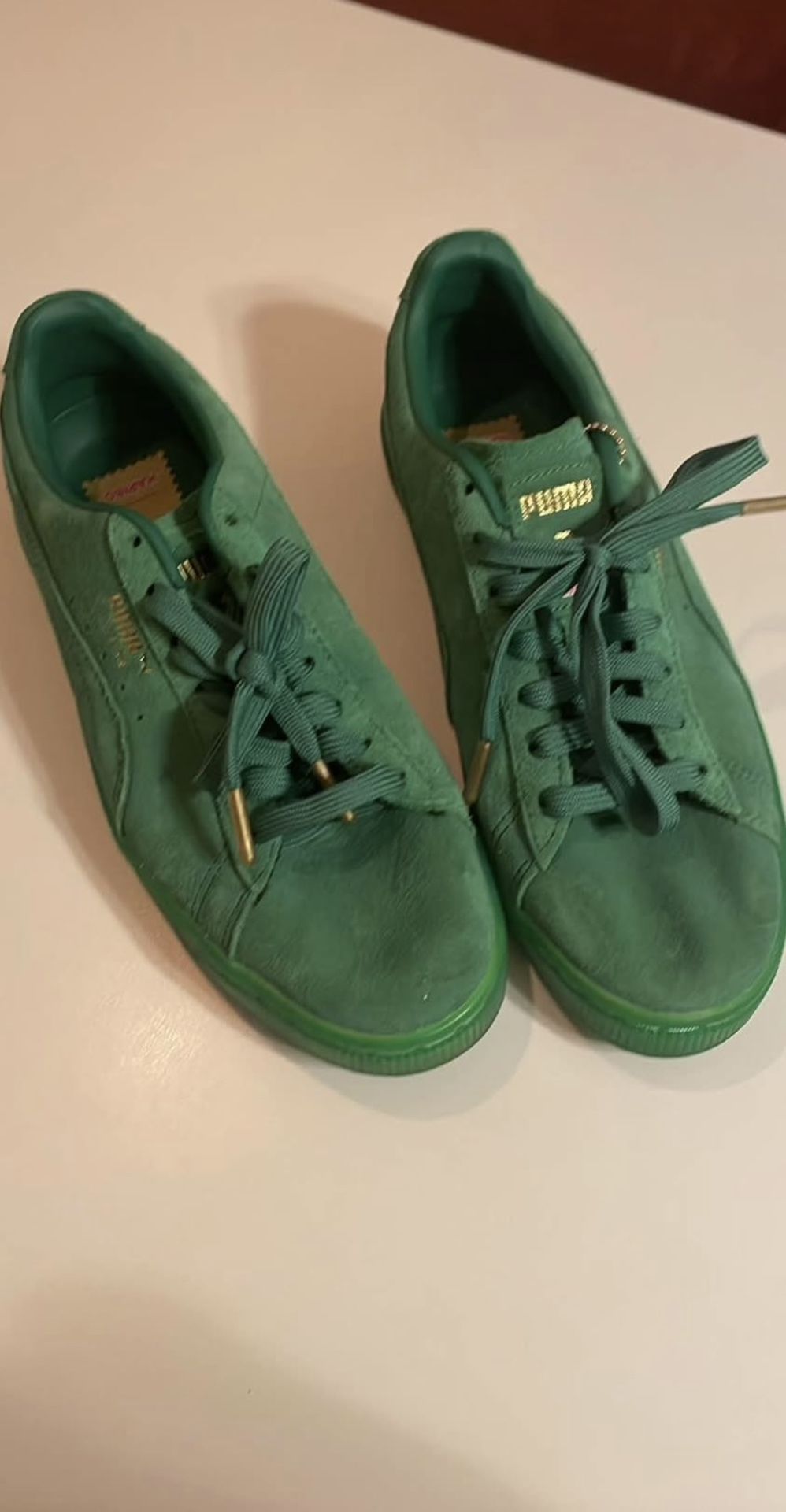 Puma Suede Green Haribo