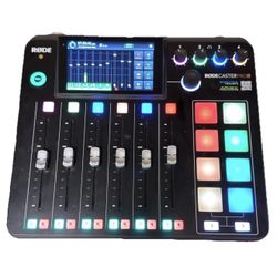 RODECaster Pro II Integrated Audio Production Studio With 3 Rode Mics And More!
