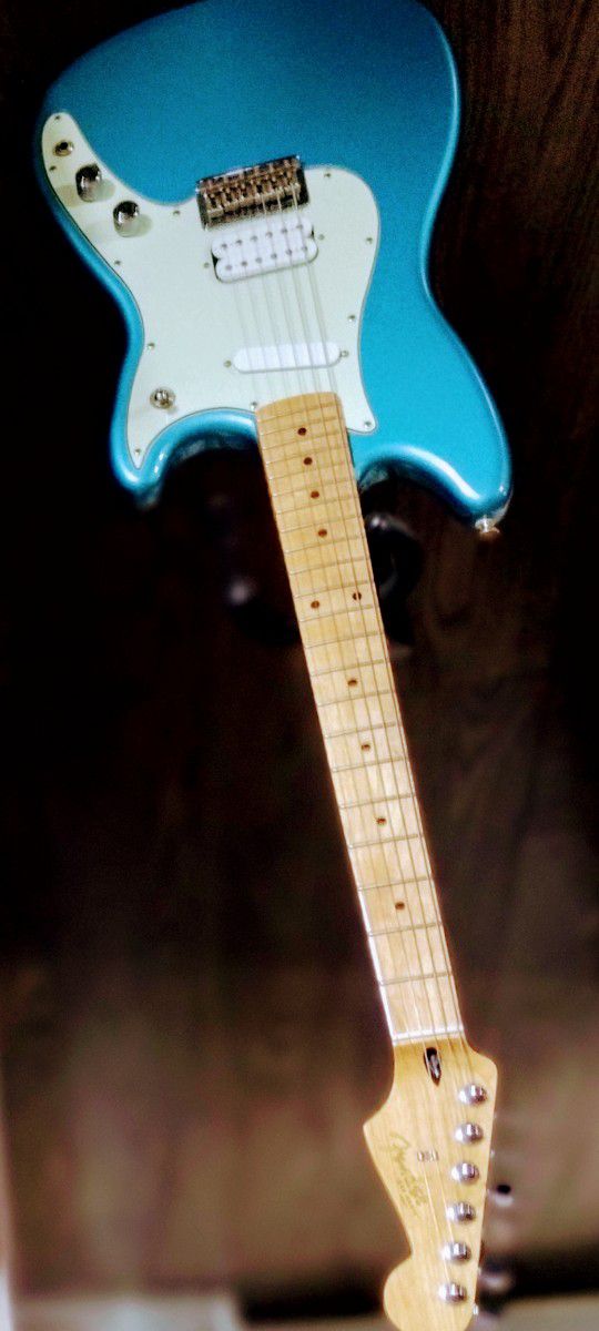 Fender Duo Sonic, Awesome Blue Beauty Performing Great with Factory Humbacker + a Nice Gig Bag; Trade for a Fender Telecaster 