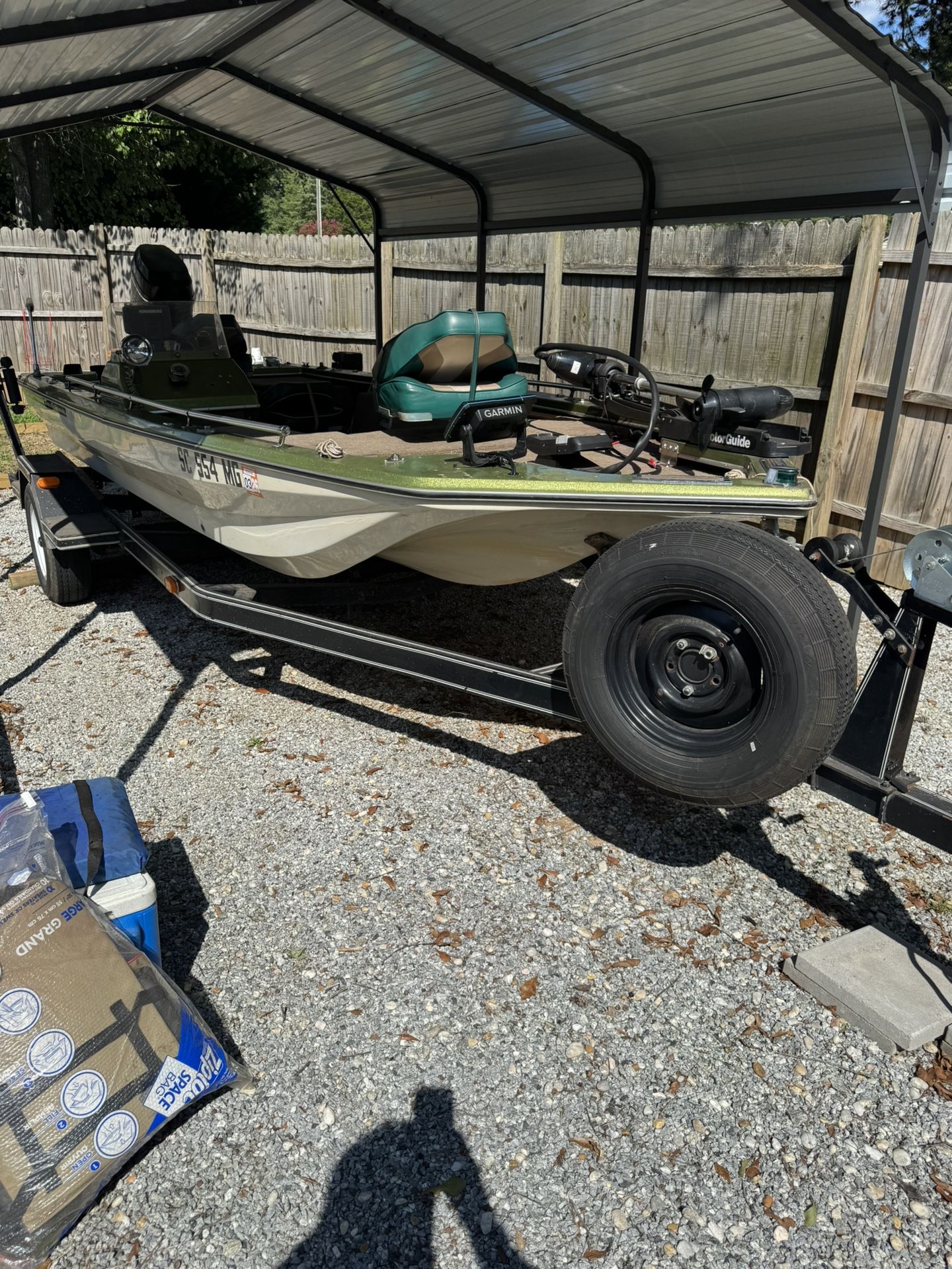 1976 Terry Bass Fishing Boat 