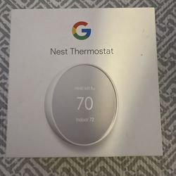 Google Nest Thermostat (color:snow) Thumbnail