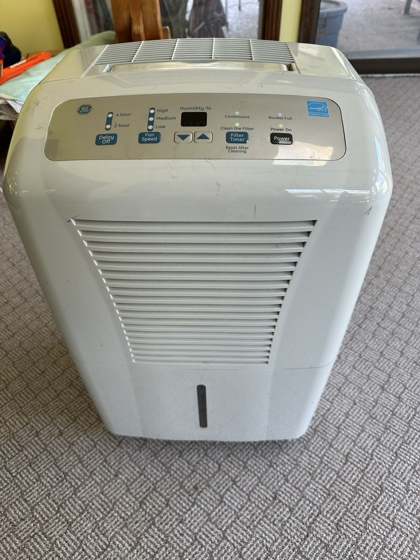 GE Dehumidifier Model #: ADEL50LR