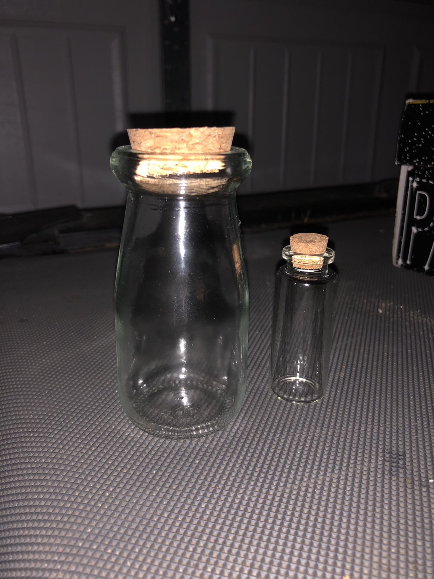 Glass Jars with Corks Bundle