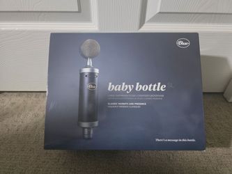 Blue Baby Bottle SL Microphone with Box, brand new and sealed