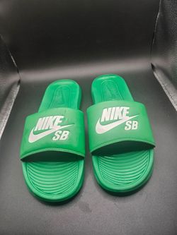 nike sb victori one slide lucky green